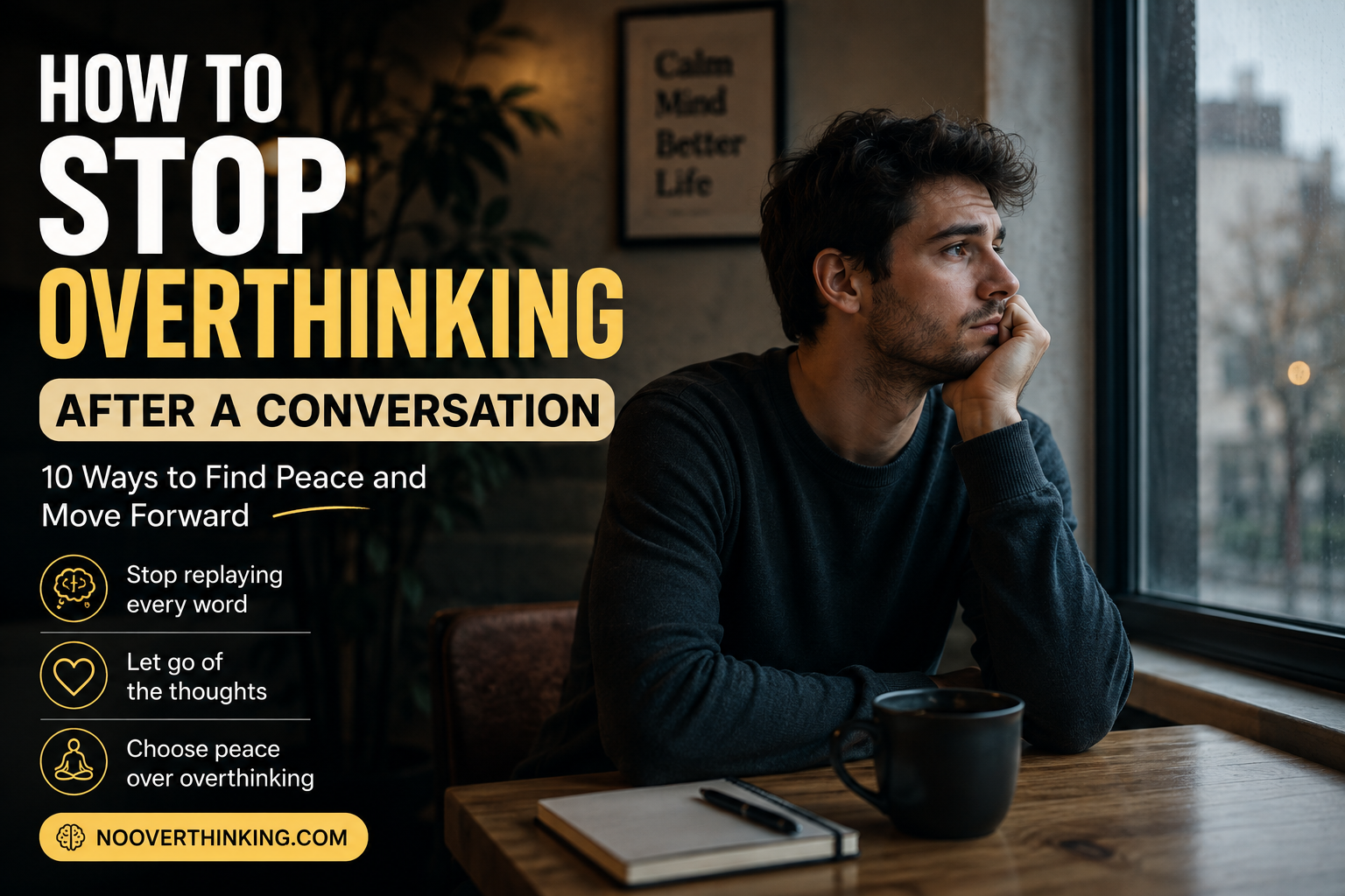How to stop overthinking after a conversation