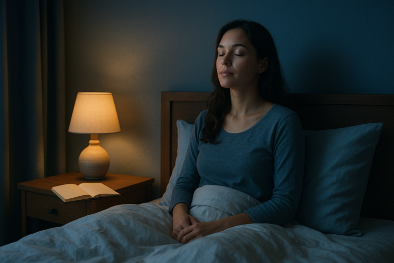 Seven-day plan to quiet a racing mind at night