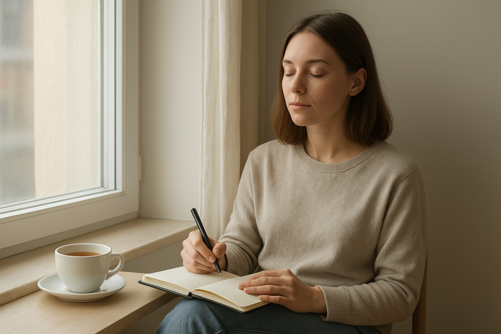 20-minute wind-down routine for overthinking at night